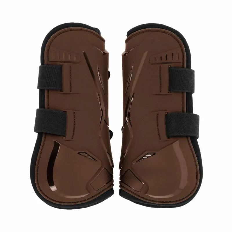 Guêtres Ouvertes Poneys|Guêtres Ouvertes*Norton - Guêtres ouvertes XTR Flex à boutons Marron