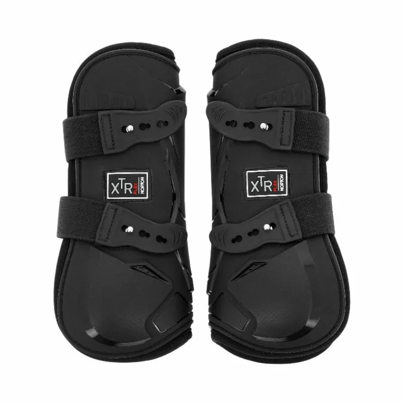 Guêtres Ouvertes Poneys|Guêtres Ouvertes*Norton - Guêtres ouvertes XTR Flex à boutons Noir