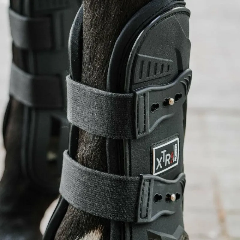 Guêtres Ouvertes Poneys|Guêtres Ouvertes*Norton - Guêtres ouvertes XTR Flex à boutons Noir