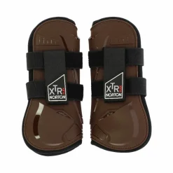 Guêtres Ouvertes Poneys|Guêtres Ouvertes*Norton - Guêtres ouvertes XTR Flex Velcro Marron