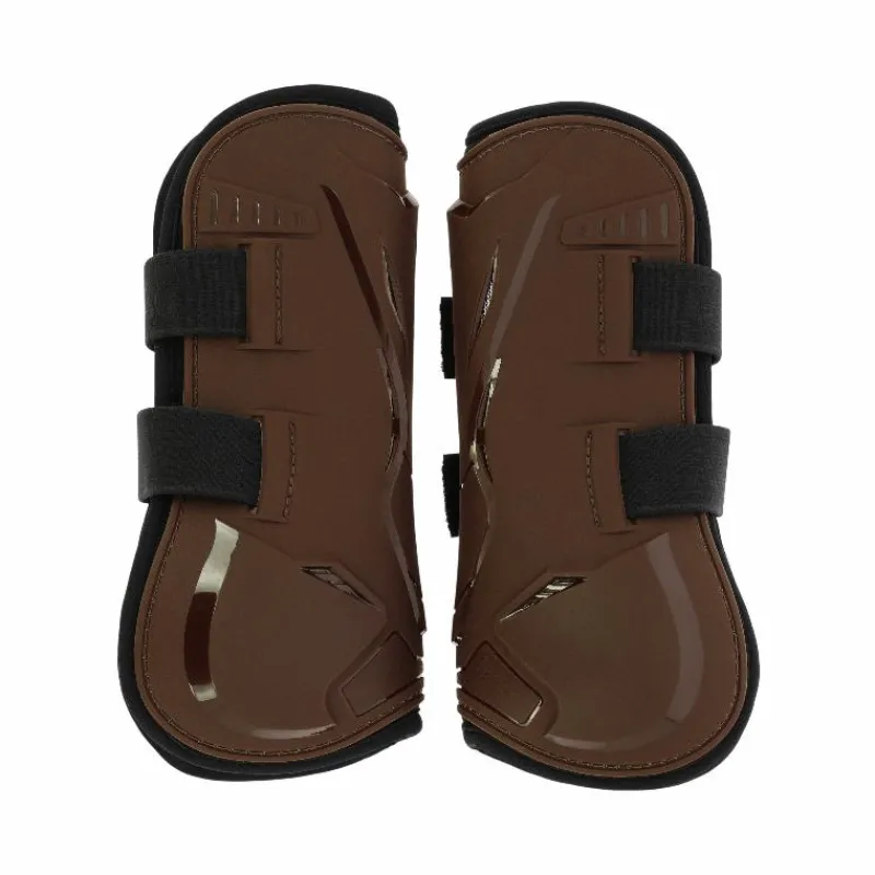 Guêtres Ouvertes Poneys|Guêtres Ouvertes*Norton - Guêtres ouvertes XTR Flex Velcro Marron