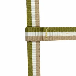 Outlet - Licol poulain réglable kaki/ blanc/ Élevage|Licols Foals