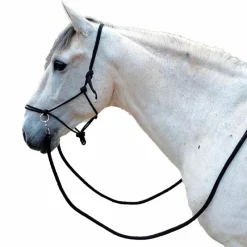 Éthologie|Licols Éthologiques*Norton - Licol éthologique avec rênes Noir