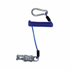 Longes Classiques*Norton - Longe d'attache anti-renard à ressort Bleu