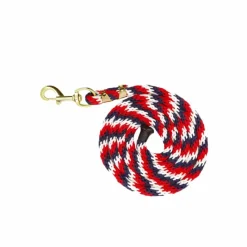 - Longe d'attache / blanc/ rouge Longes Classiques