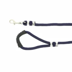 Longes Classiques*Norton - Longe d'attache poignée caoutchouc Marine
