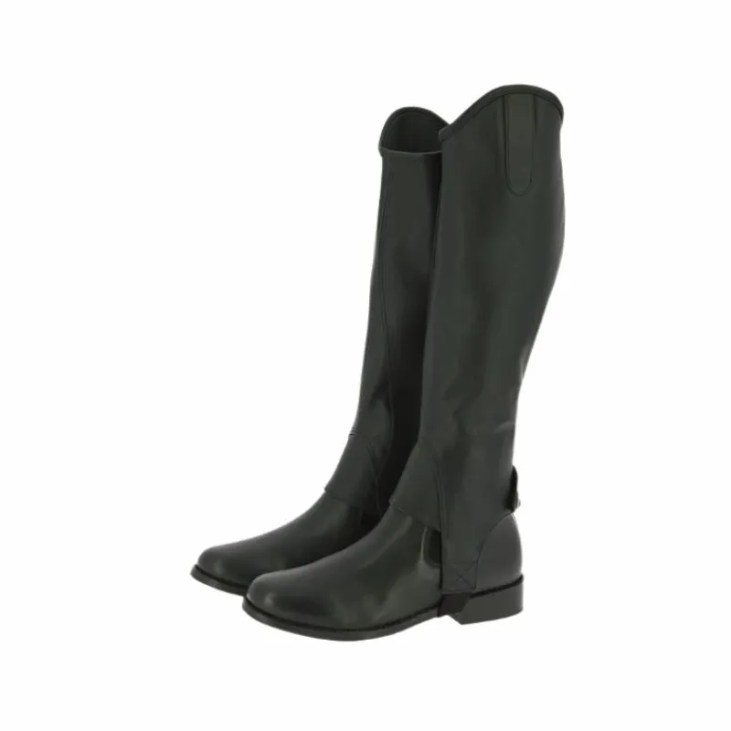 Mini-Chaps*Norton - Mini-chaps stretch grainé noir