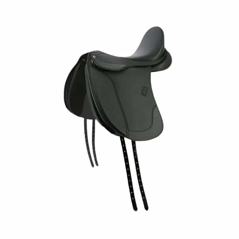 Clearance - Selle de dressage Rexine Evol noir Dressage|Selles De Dressage