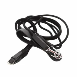Enrênements Poneys|Rênes Allemandes*Norton Pro - Rênes allemande sangle/corde noir