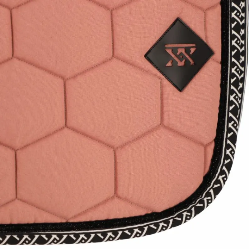Dressage|Tapis De Dressage*Oxxer - Tapis de dressage Monogramme vieux Rose