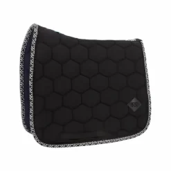 Tapis De Dressage|Tapis De Selle*Oxxer - Tapis de dressage Monogramme / Noir