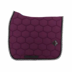 Hot - Tapis de dressage Monogramme aubergine/ noir Dressage|Tapis De Dressage