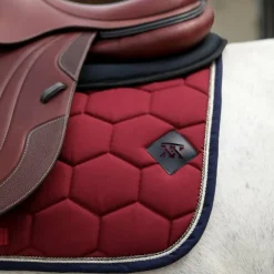 Tapis Cso/ Mixtes|Tapis De Selle*Oxxer - Tapis de selle Intemporel Bordeaux