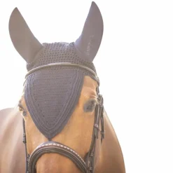 Bonnets Pour Chevaux*Paddock Sports - Bonnet long anti-bruit Pro coton Marine