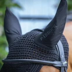 Bonnets Pour Chevaux*Paddock Sports - Bonnet pro coton long Noir