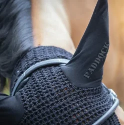 Bonnets Pour Chevaux*Paddock Sports - Bonnet pro coton long Noir