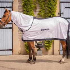 Couvertures Et Chemises*Paddock Sports - Chemise d'extérieur UV Mesh Combo Blanc