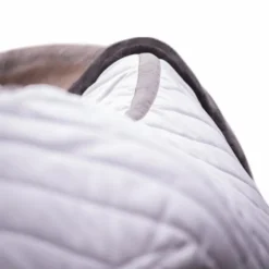 Couvertures Poneys|Couvertures Et Chemises*Paddock Sports - Couverture d'écurie Diagonal / noir 200g Gris