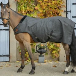 Couvertures Et Chemises*Paddock Sports - Couverture de marcheur Walker Wooltouch chiné 0g Gris