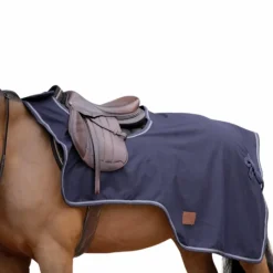 Couvre-Reins Poneys*Paddock Sports - Couvre-reins Classic Rain Marine