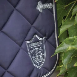 Tapis De Selle Poneys|Tapis De Selle*Paddock Sports - Tapis de selle prems écusson Marine