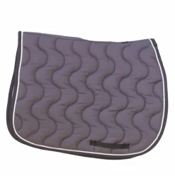 Tapis De Selle|Tapis Cso/ Mixtes*Paddock Sports - Tapis de selle origine écusson foncé Gris