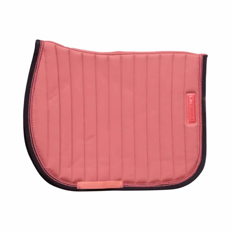 - Tapis de selle Verticali pêche/ noir Tapis Cso/ Mixtes|Tapis De Selle