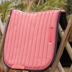 - Tapis de selle Verticali pêche/ noir Tapis Cso/ Mixtes|Tapis De Selle