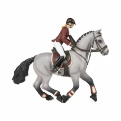 Best - Cheval de concours et sa cavalière Figurines Papo