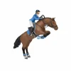 Figurines Papo*Papo - Cheval saut d'obstacle et cavalière