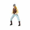 Hot - Figurine Cavalière adulte fashion bleue Figurines Papo