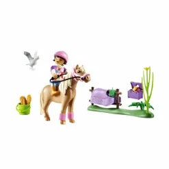 Playmobil*Playmobil - Cavalière et poney islandais