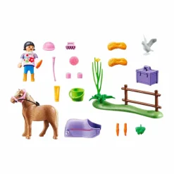 Playmobil*Playmobil - Cavalière et poney islandais