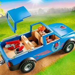 Discount - Maréchal-ferrant et véhicule Playmobil