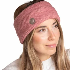 Online - Bandeau tricoté femme Mel vieux Bonnets/ Bandeaux