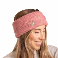 Online - Bandeau tricoté femme Mel vieux Bonnets/ Bandeaux