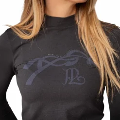 New - Baselayer manches longues femme Maddie anthracite T-Shirts Et Baselayers