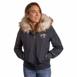 Blousons Et Manteaux*Pénélope - Bombers femme Lyon glitter Marine