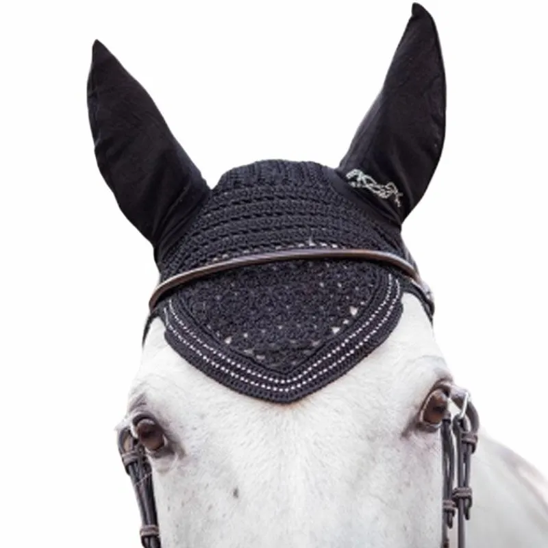 Bonnets Pour Chevaux*Pénélope - Bonnet pour chevaux New Strass Noir