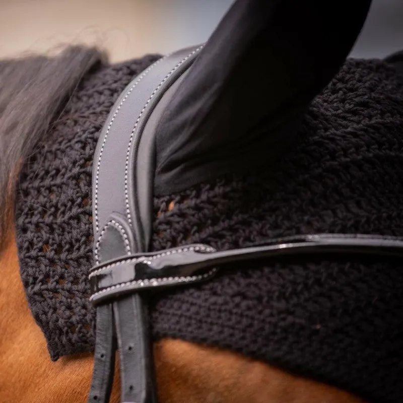 Bonnets Poneys|Bonnets Pour Chevaux*Pénélope - Bonnet pour chevaux coton Noir