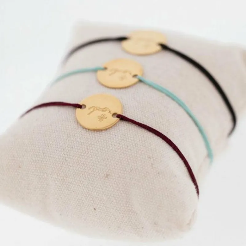 Bijoux/ Montres/ Lunettes*Pénélope - Bracelet Zoé prune Bordeaux