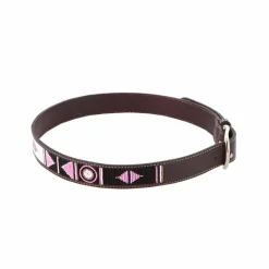 Hot - Ceinture Pearl Havane/ Rose Ceintures