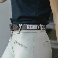 Hot - Ceinture Pearl Havane/ Rose Ceintures