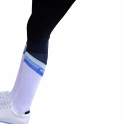 Chaussettes D'Équitation*Pénélope - Chaussettes d'équitation Fun et blanc (x2) Bleu