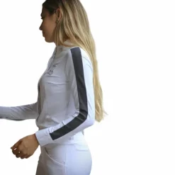 - Chemise manches longues de concours Showshirt blanc/ noir Enfant Polos Et Chemises|Polos Et Chemises