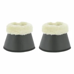 Horseball|Concours Complet D'Equitation*Pénélope - Cloches confort mouton pour chevaux Noir