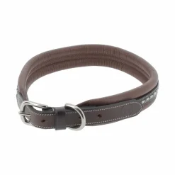 Colliers*Pénélope - Collier pour chien Point Sellier havane Marron
