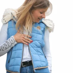 Blousons Et Manteaux*Pénélope - Doudoune sans manches femme Roger artic Bleu