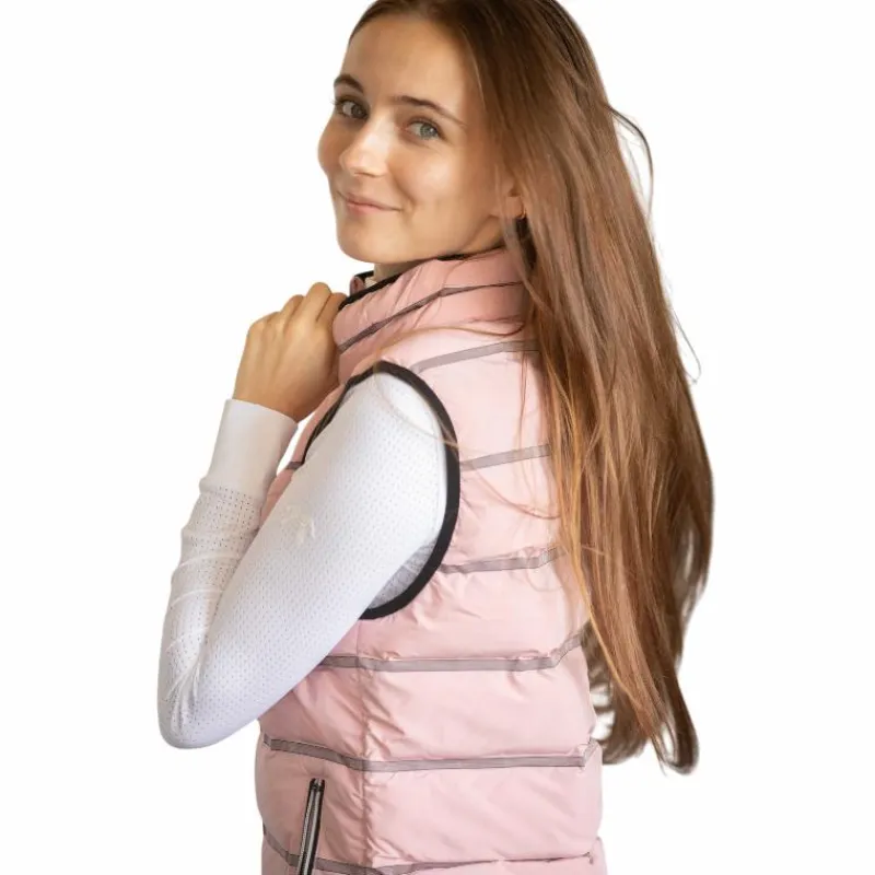 Hot - Doudoune sans manches femme Anouck poudré Blousons Et Manteaux