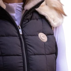 Blousons Et Manteaux*Pénélope - Doudoune sans manches femme Newroge Noir